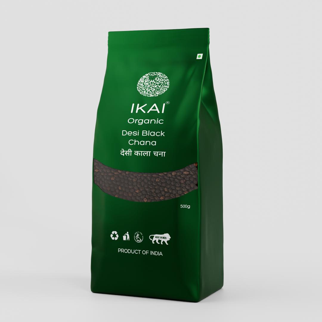 
                  
                    Organic Desi Black Chana | Bengal Gram | Natural Protein Foods | 500g
                  
                