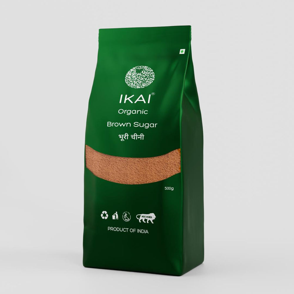 
                  
                    Organic Brown Sugar | Unrefined Cane Sugar | Healthy and Organic Foods | 500g
                  
                
