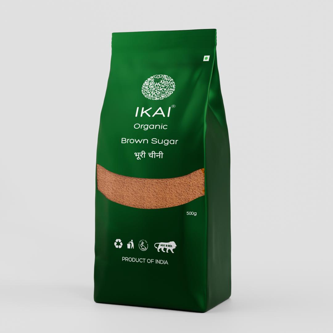 
                  
                    Organic Brown Sugar | Unrefined Cane Sugar | Healthy and Organic Foods | 500g
                  
                
