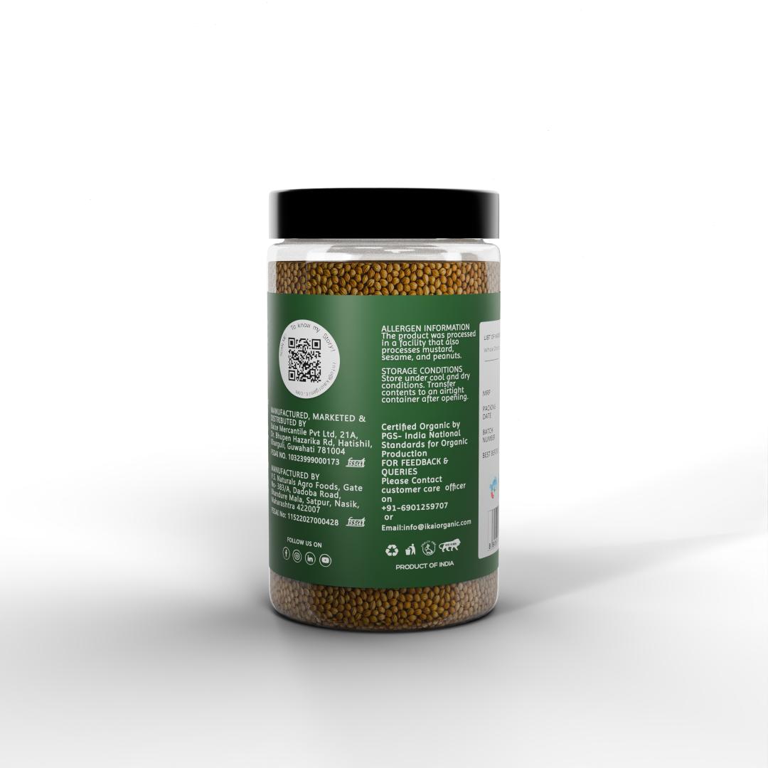 
                  
                    Organic Coriander Seeds | Sabut Dhaniya | Pure | Healthy & Aromatic | 50g
                  
                