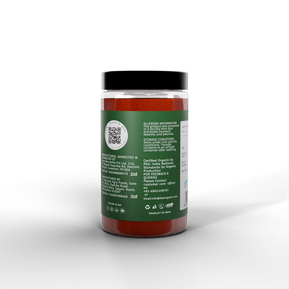 
                  
                    Organic Red Chilli Powder | Lal Mirch Powder | Pure | Red Colour | Hot |100g
                  
                