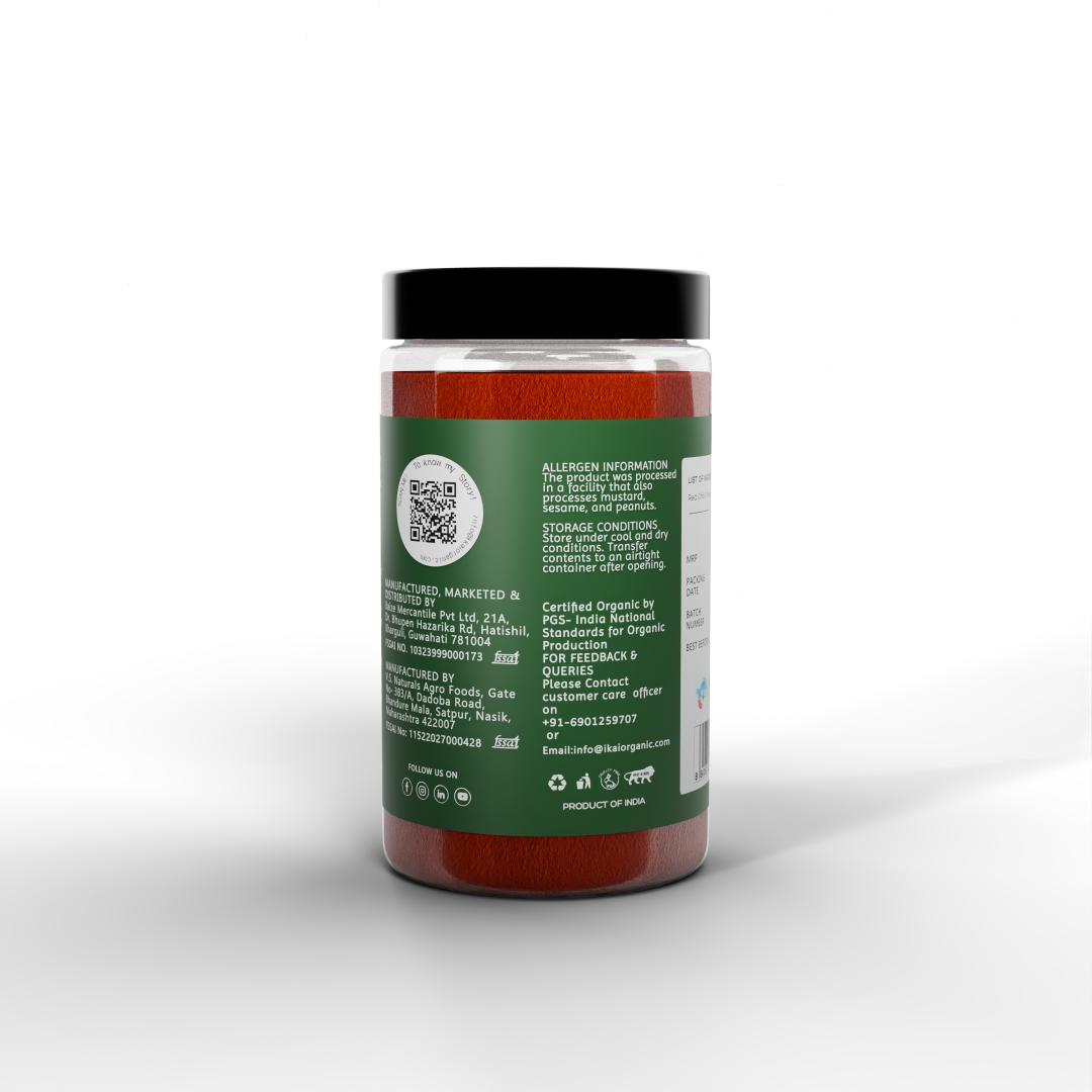 
                  
                    Organic Red Chilli Powder | Lal Mirch Powder | Pure | Red Colour | Hot |100g
                  
                