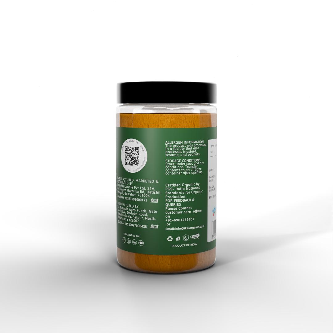 
                  
                    Natural Turmeric | Haldi Powder | Regional Specialty-Meghalaya | Curcumin 10% |100g
                  
                
