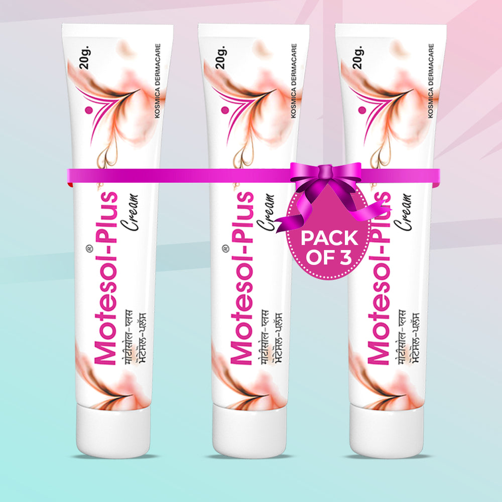 Tantraxx Motesol Plus Face Brightening Cream for Women (Pack of 3)
