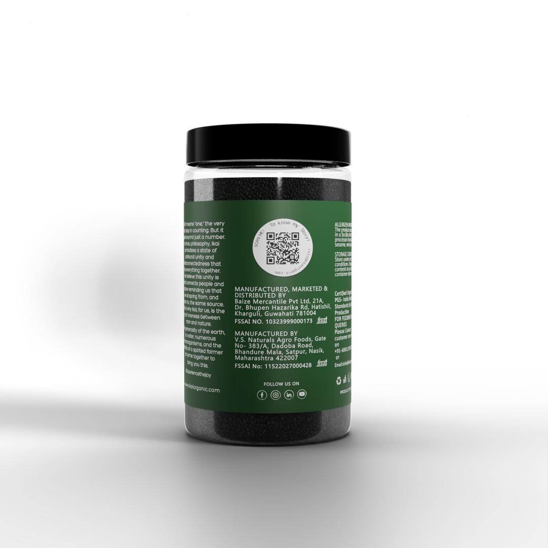 
                  
                    Organic Black Sesame Seeds | Kala Til | Healthy Seeds | Good Fats| 100g
                  
                