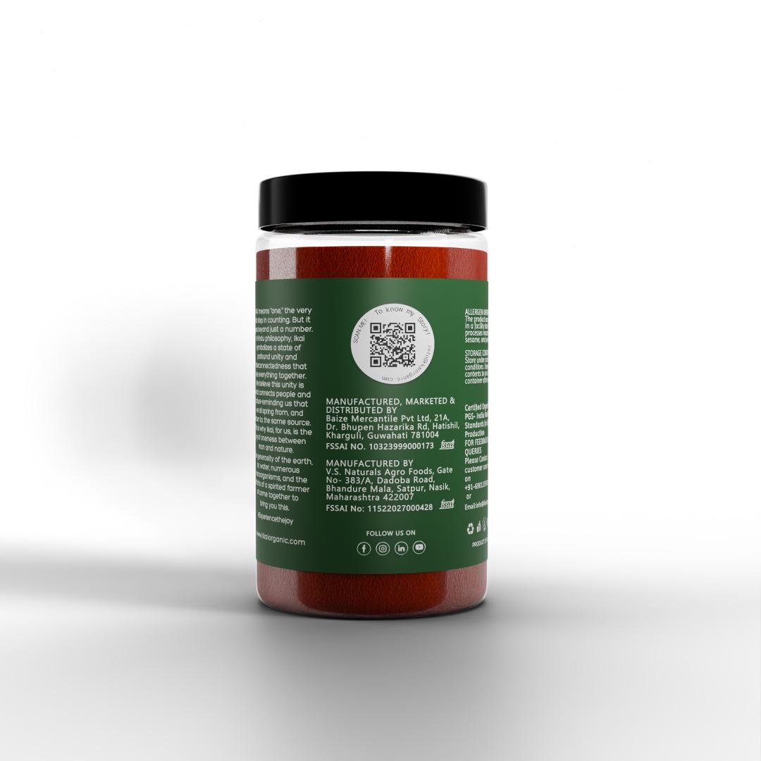 
                  
                    Organic Red Chilli Powder | Lal Mirch Powder | Pure | Red Colour | Hot |100g
                  
                