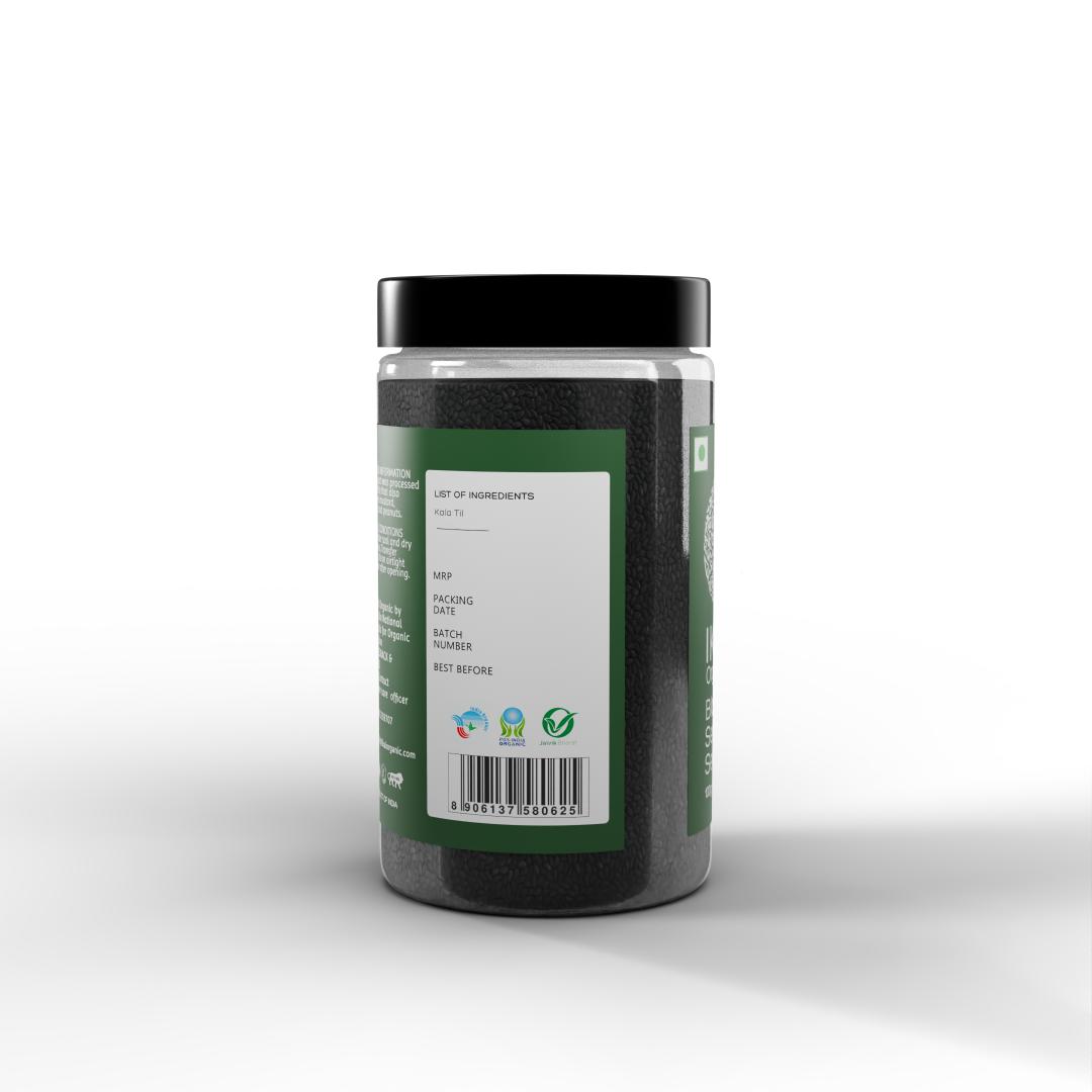
                  
                    Organic Black Sesame Seeds | Kala Til | Healthy Seeds | Good Fats| 100g
                  
                