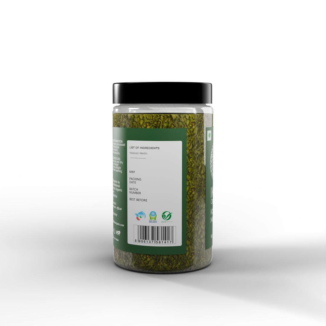 
                  
                    Organic Kasuri Methi | Sundried Organic Fenugreek Leaves | Unique Flavour |10g
                  
                