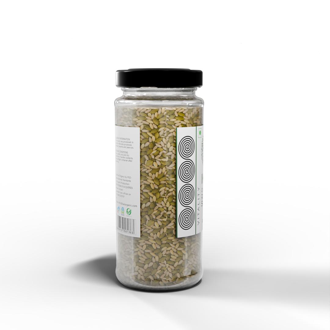 
                  
                    Organic Roasted Seed Mix | Customised For Vitality | Healthy Snack | 100g
                  
                