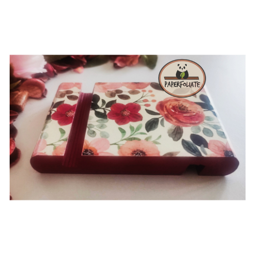 
                  
                    WOODEN PHONE STAND- PEACH AND RED FLORAL DESIGN
                  
                