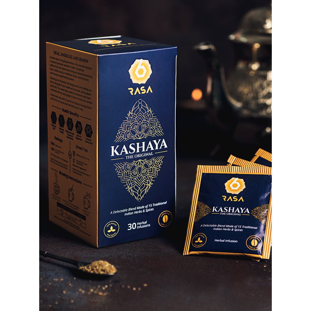 
                  
                    6rasa Kashaya - The Original - Herbal Tea (30 Dip Bags) - Kreate- Tea
                  
                