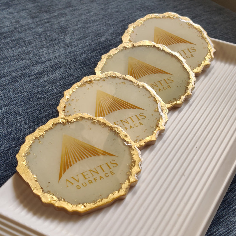 
                  
                    Resin coasters - Corporate gifting
                  
                