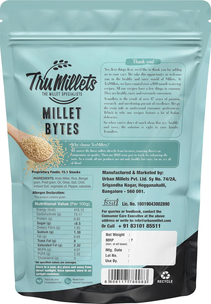 
                  
                    Millet Bites (125g)
                  
                