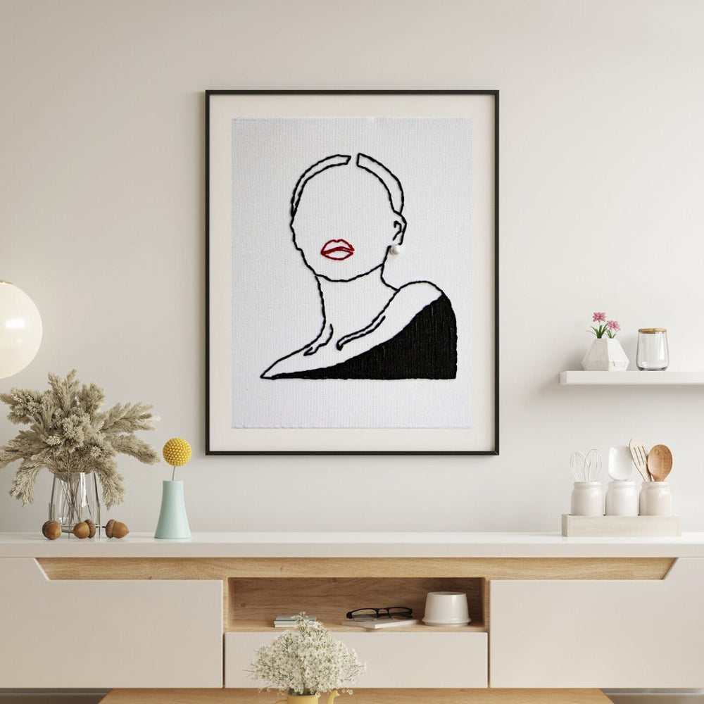 Lady Rogue Canvas Painting