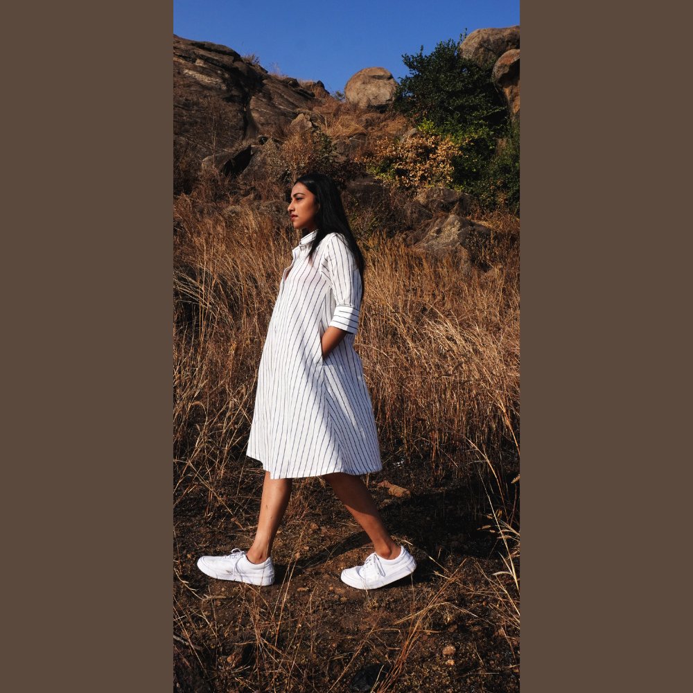 
                  
                    A-Line Shirt Dress - Kreate- Dresses & jumpsuits
                  
                