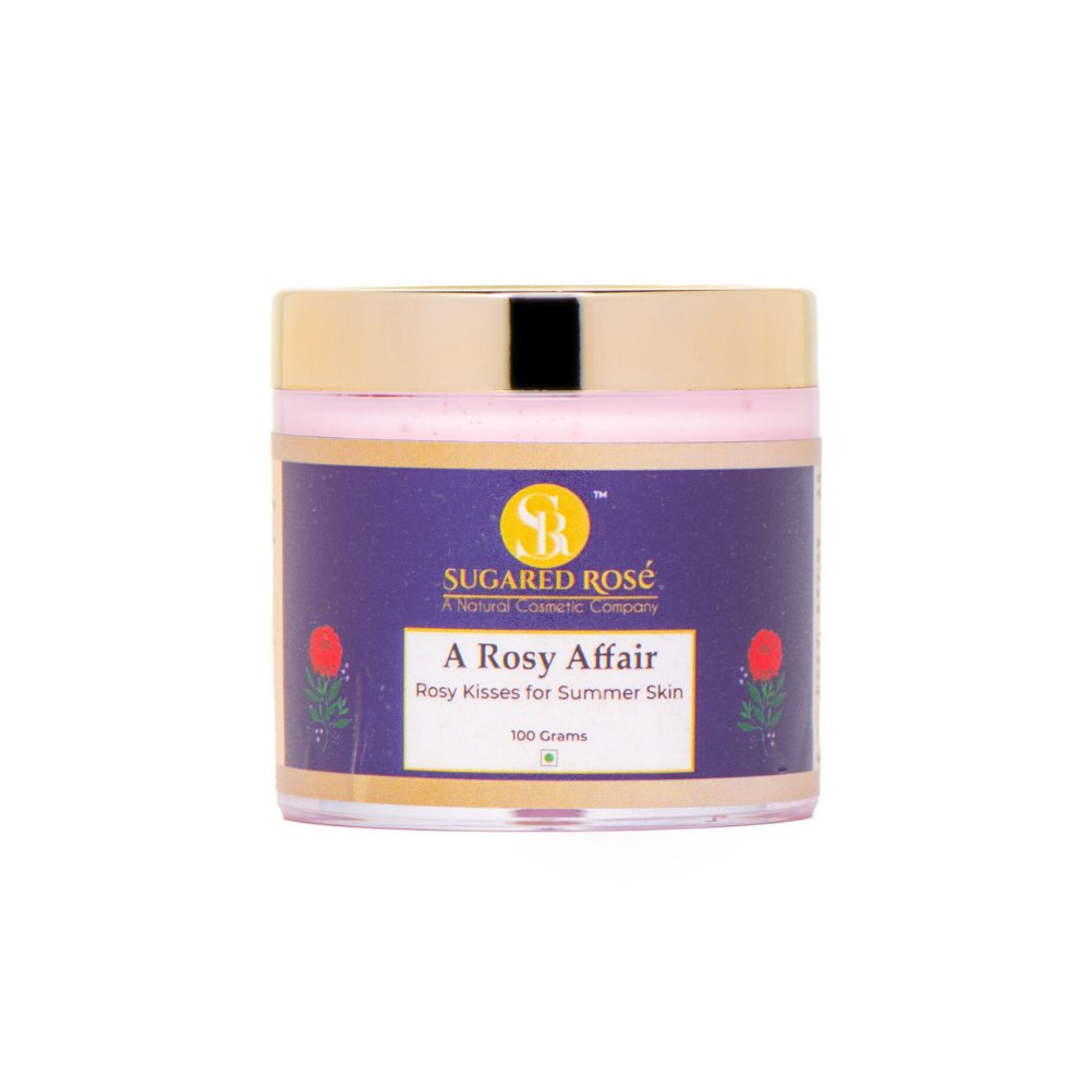 A Rosy Affair Body Cream (100g) - Kreate- Moisturizers & Lotions