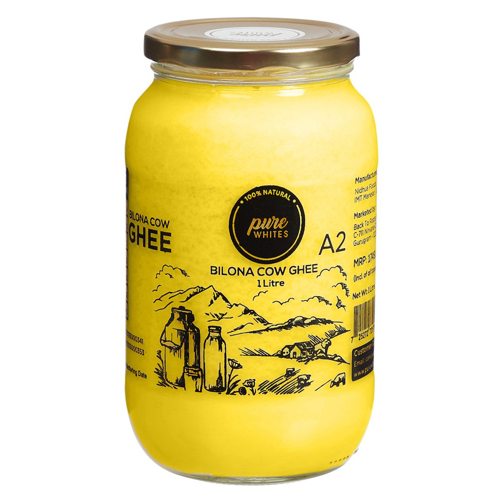 A2 Bilona Cow Ghee (1L) - Kreate- Ghee & Oils