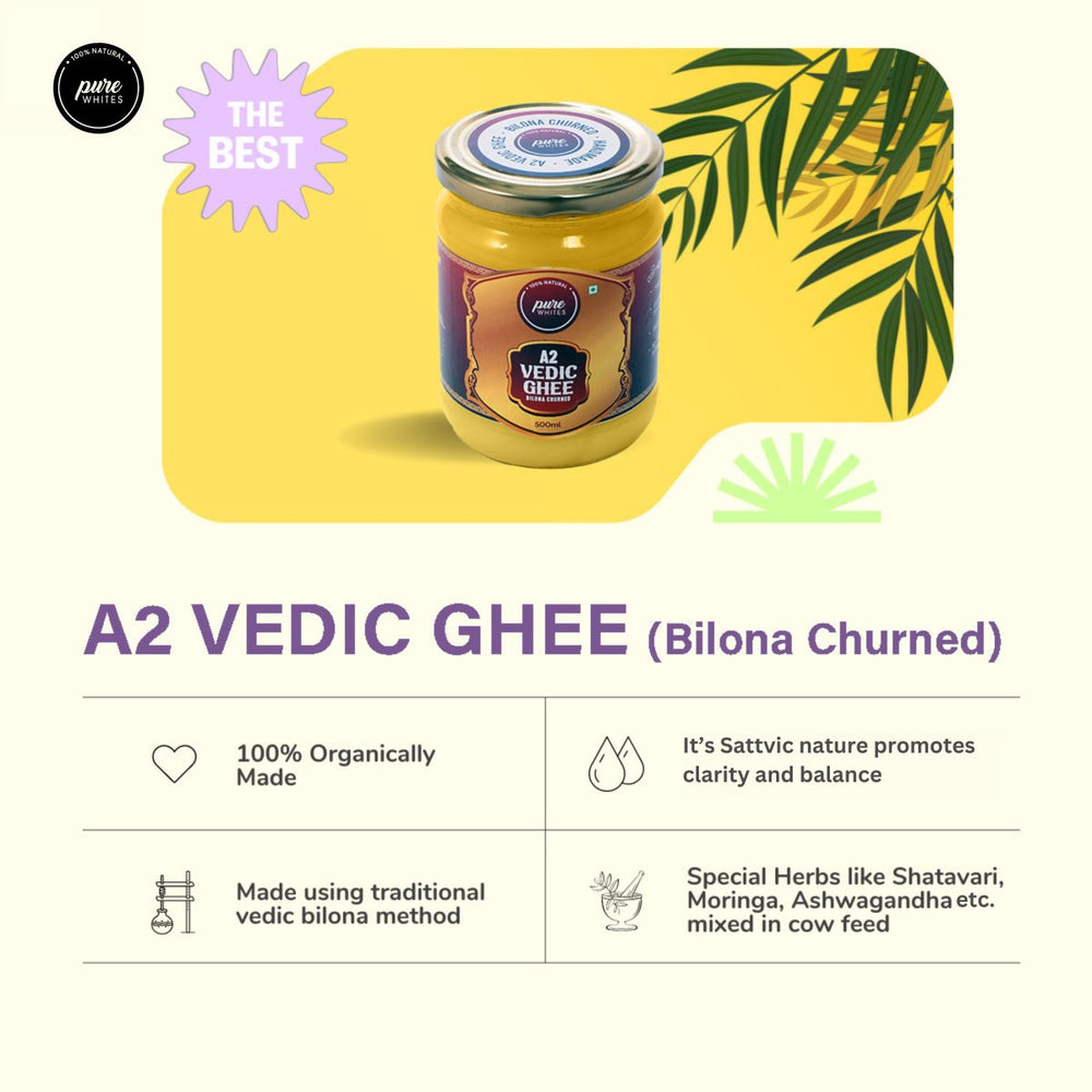 
                  
                    A2 Gir Cow Ghee (500ml) - Kreate- Ghee & Oils
                  
                