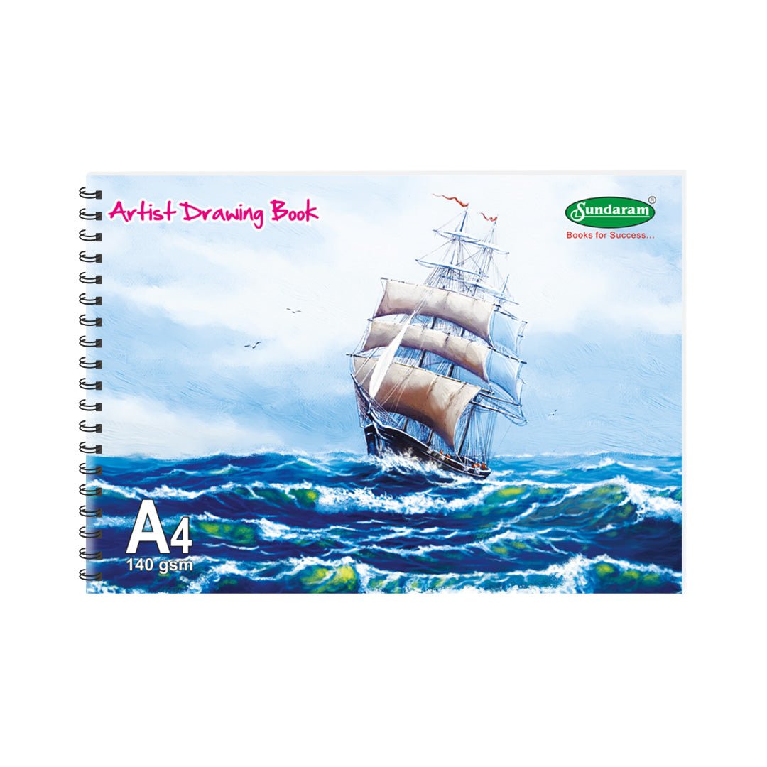 A4 Artist Drawing Book - 100 Pages - Kreate- Notebooks & Diaries