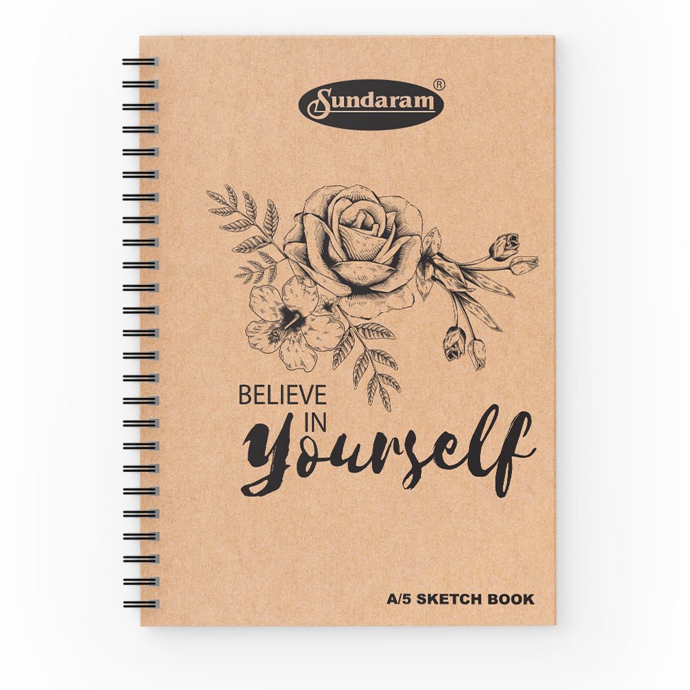 
                  
                    A5 Sketch Book - 100 Pages - Kreate- Notebooks & Diaries
                  
                