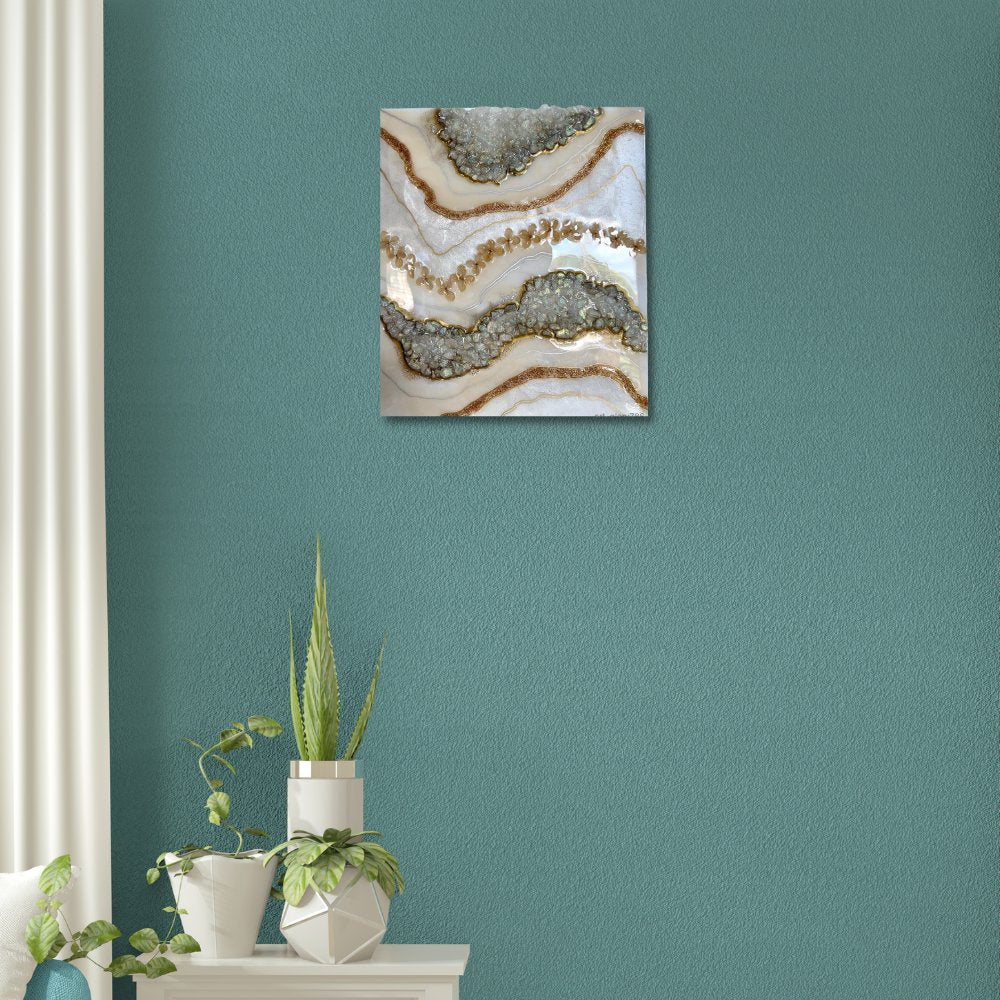 Abstract Geode Resin Wall Decor - Kreate- Wall Decor