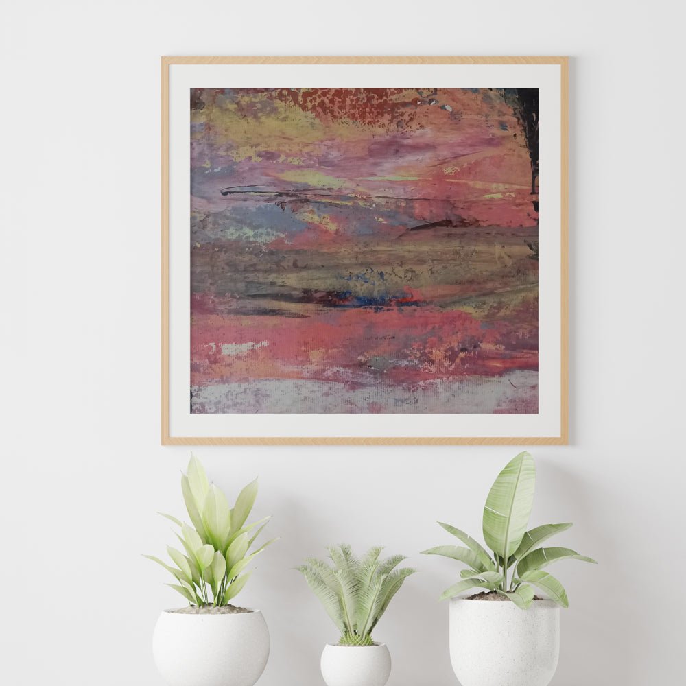 Abstract Landscape Painting - Kreate- Paintings