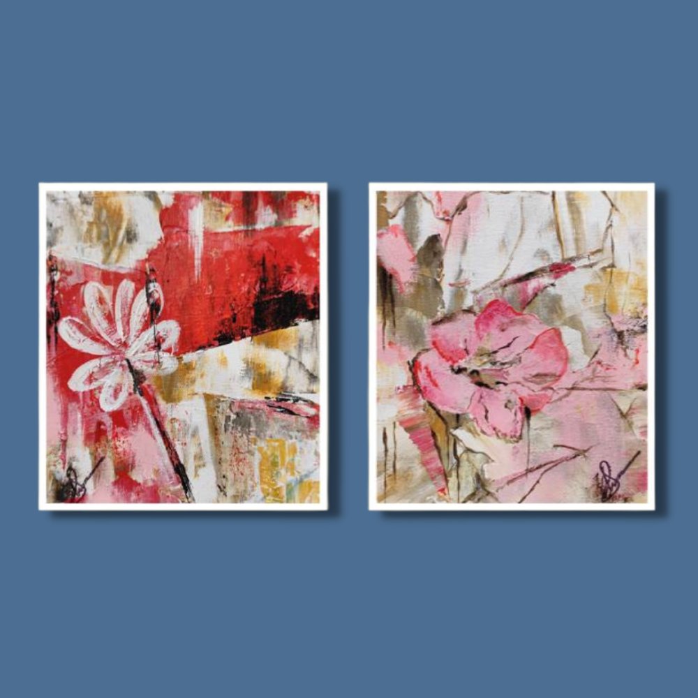 
                  
                    Abstract Wall Art (Set of 2) - Kreate- Painting
                  
                