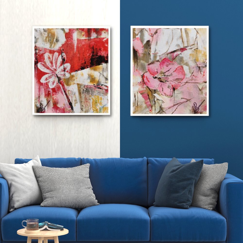 Abstract Wall Art (Set of 2) - Kreate- Painting