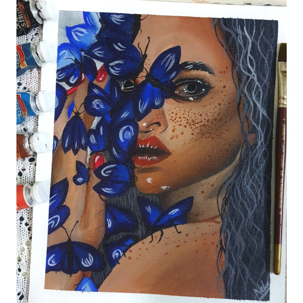 
                  
                    Acrylic Art - Kreate- Painting
                  
                