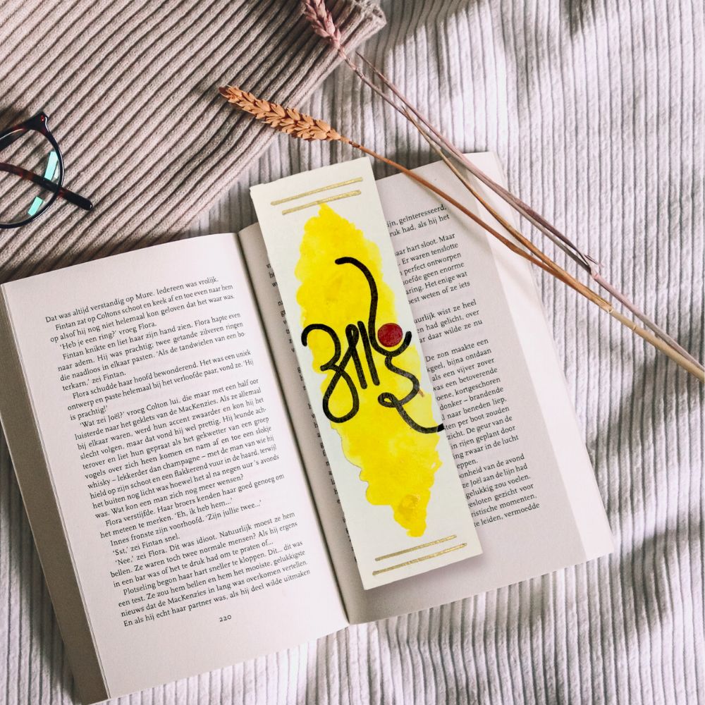 Acrylic Paint Bookmark - Kreate- Bookmarks