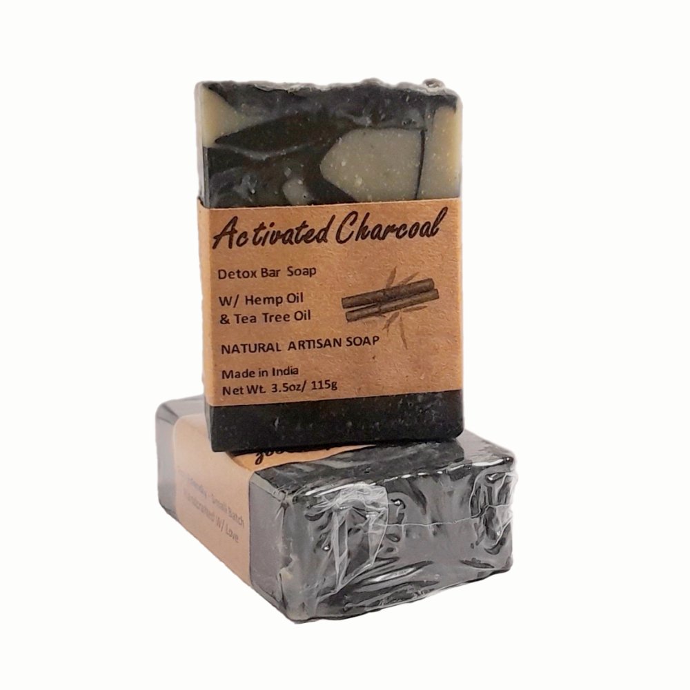 Activated Charcoal Detox Bar (115g) - Kreate- Soaps