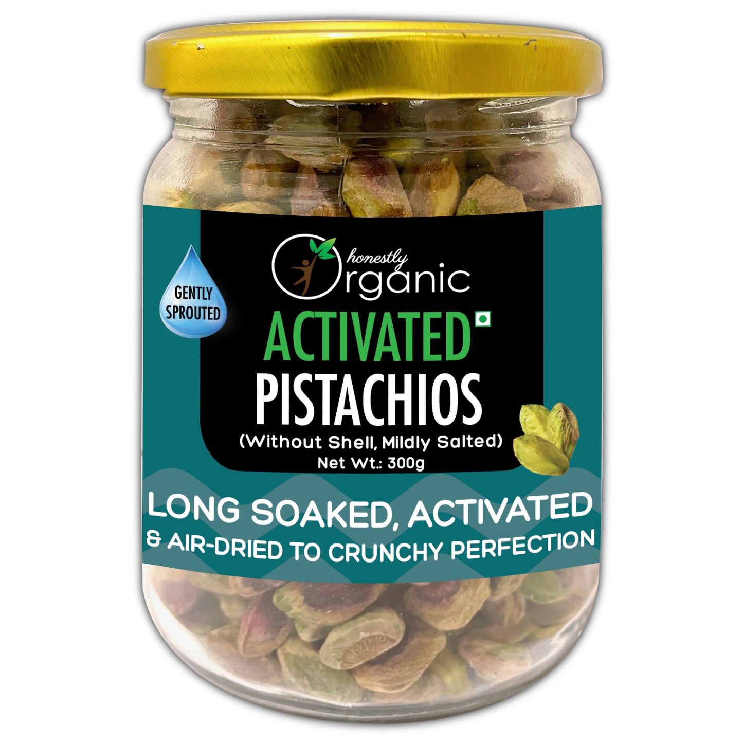 
                  
                    Activated/Sprouted Pistachios - Mildly Salted
                  
                