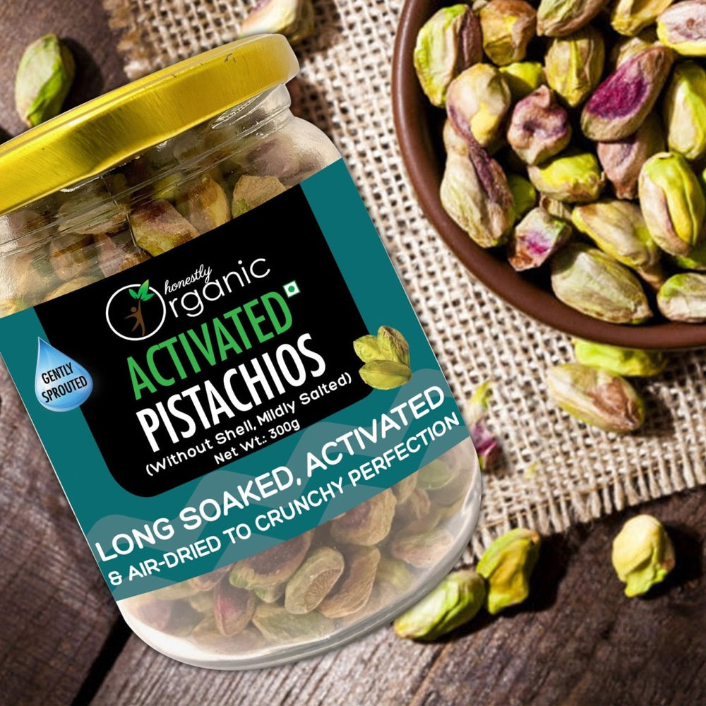 
                  
                    Activated/Sprouted Pistachios - Mildly Salted - Kreate- Dryfruits & Seeds
                  
                