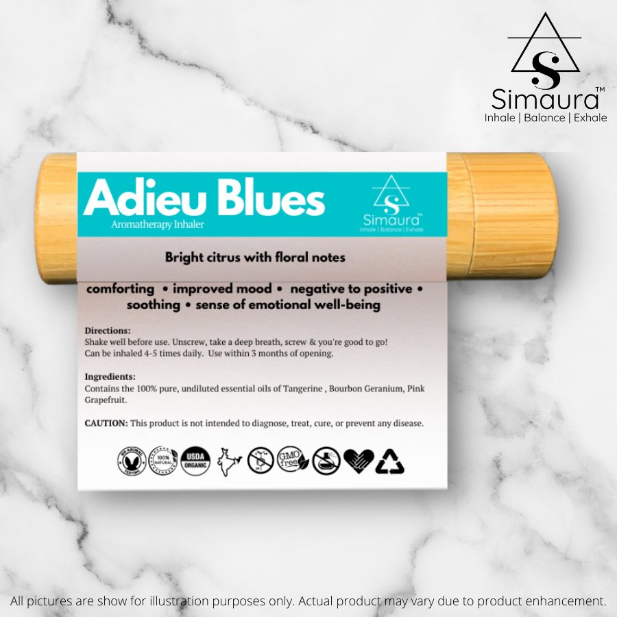 
                  
                    Adieu Blues Aromatherapy Inhaler - Kreate- Inhalers
                  
                