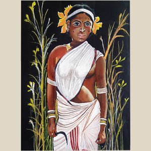 
                  
                    Adivasi Woman Painting - Kreate- Painting
                  
                