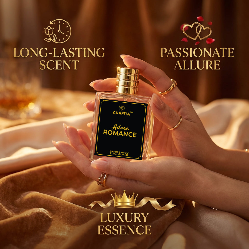 
                  
                    Adore Romance Eau De Parfum for Men & Women | Luxurious and Romantic | Exotic & Floral | Long Lasting Impresive Perfume | 50ml
                  
                