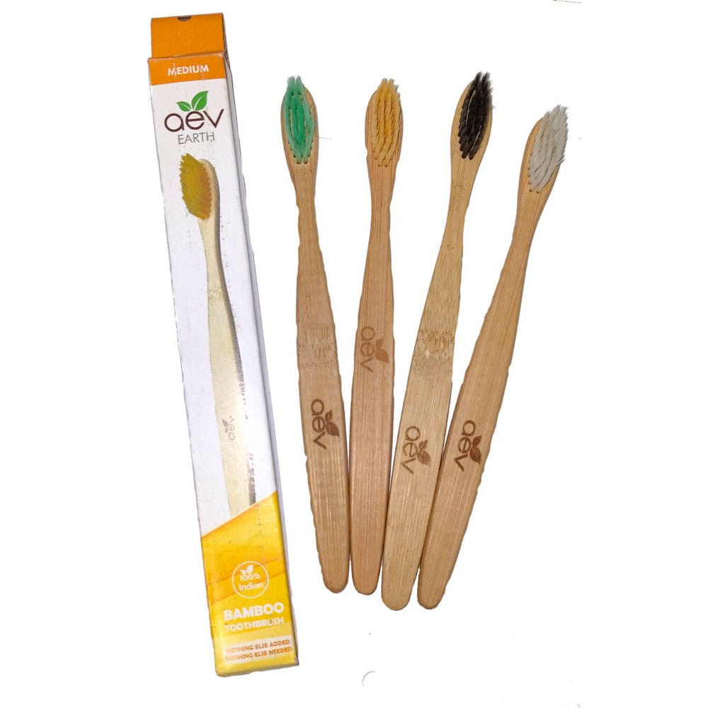 AEV Earth Bamboo Toothbrush - Kreate- Dental Care