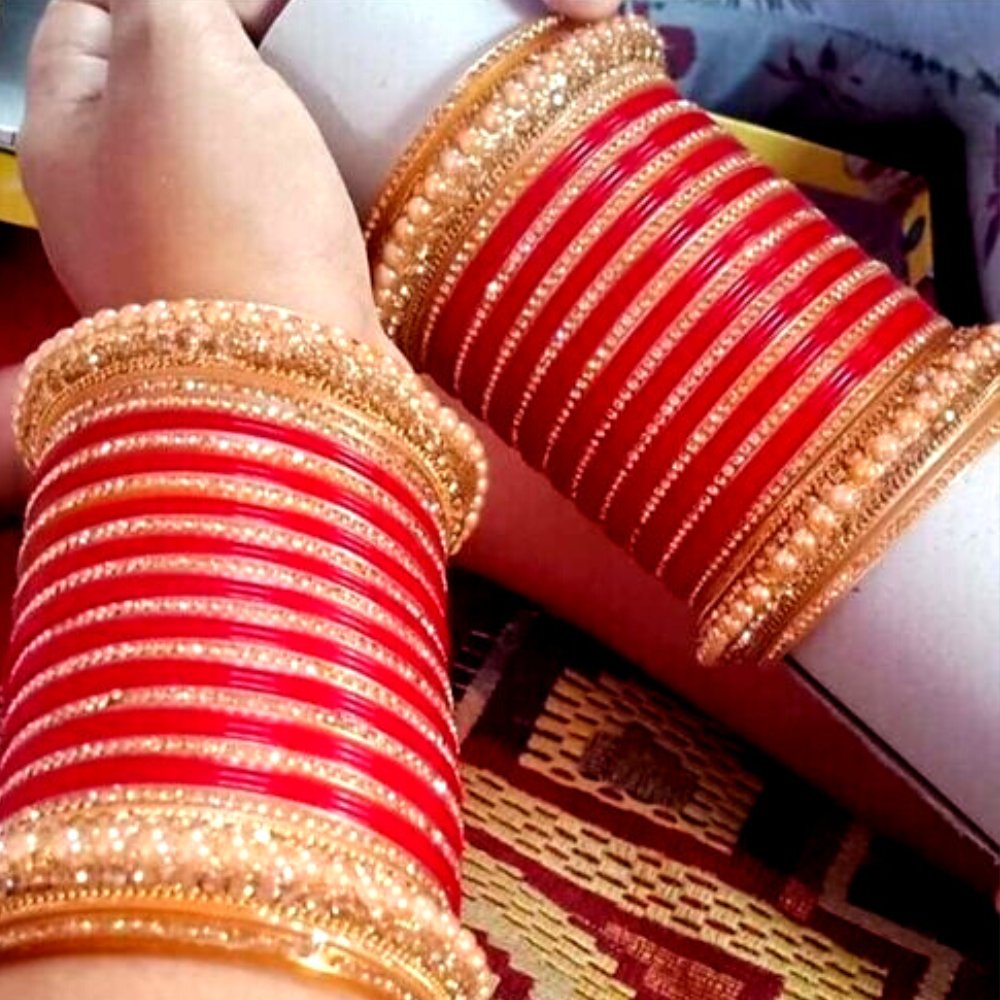 
                  
                    Affordee Beautiful Pearl Bangles Set - Kreate- Bangles & Bracelets
                  
                