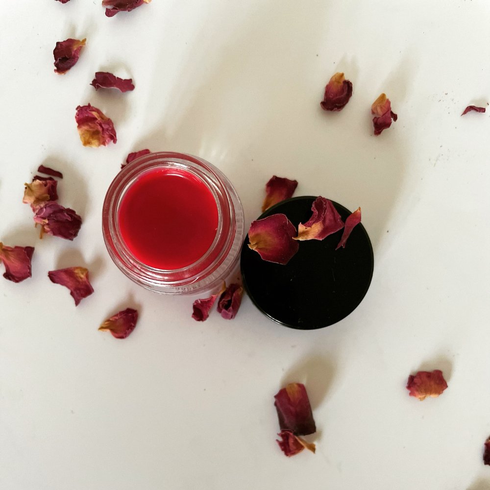 Afterglow Red Rose Lip Balm (60g) - Kreate- lip care