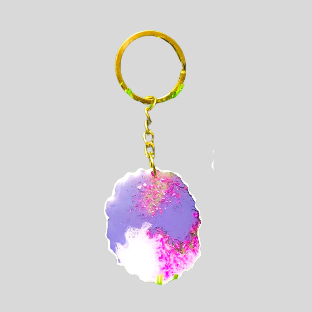 Agate Keychain - Kreate- Key Chains