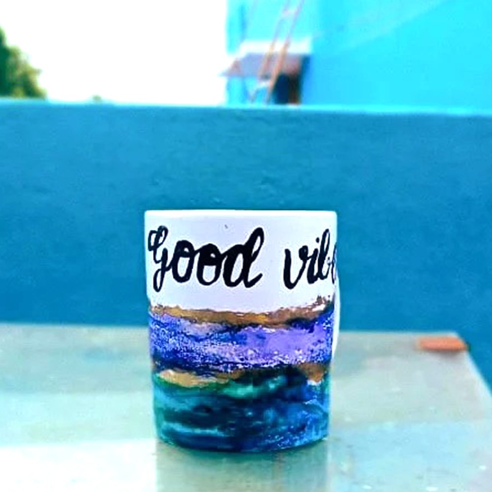 Alcohol Ink Mug - Kreate- Cups & Mugs