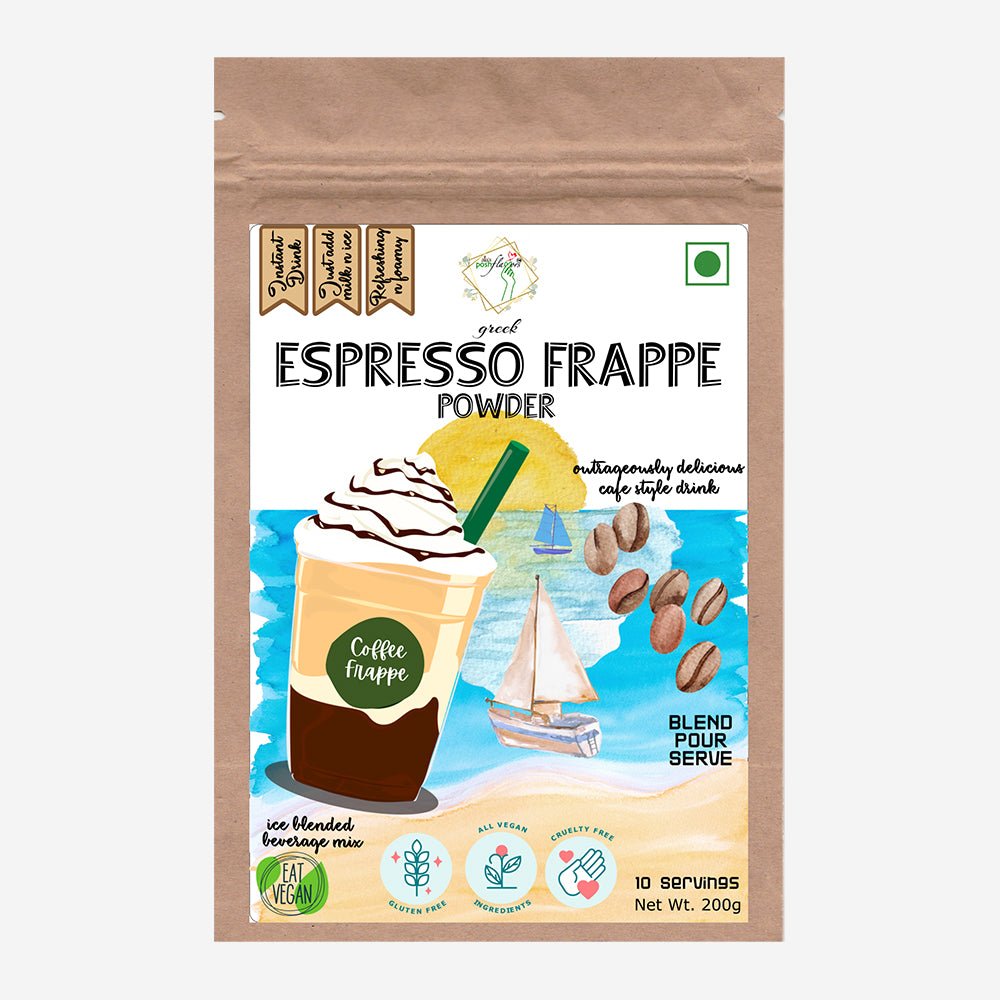 Alla's Posh Flavors™ Espresso Coffee Frappe Premix (200g) - Kreate- Coffee