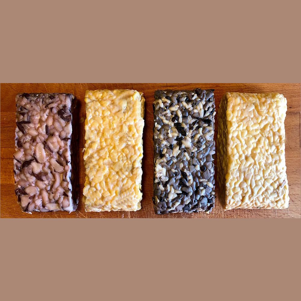 Alla's Posh Flavors Soy-Based Tempeh Starter Culture (5 Sachets) - Kreate- Superfoods