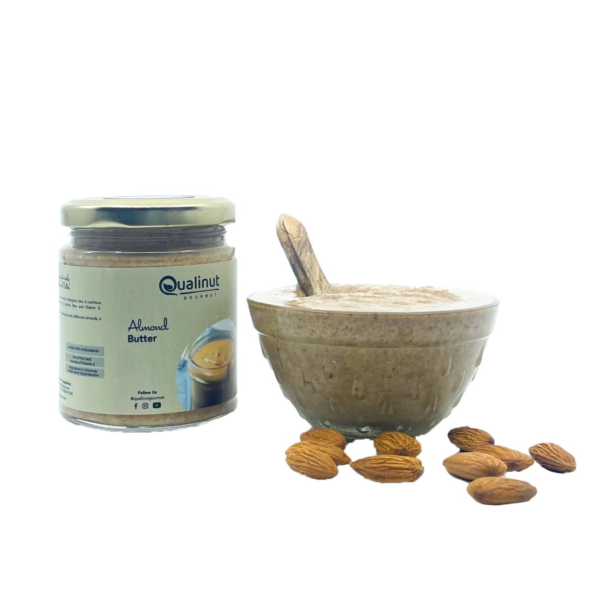 
                  
                    Almond Butter (400g) - Kreate- Spreads
                  
                