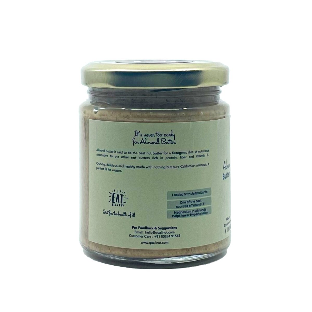 
                  
                    Almond Butter (400g) - Kreate- Spreads
                  
                