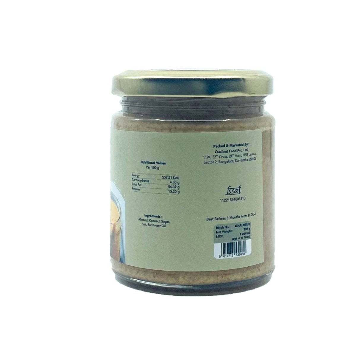 
                  
                    Almond Butter (400g) - Kreate- Spreads
                  
                