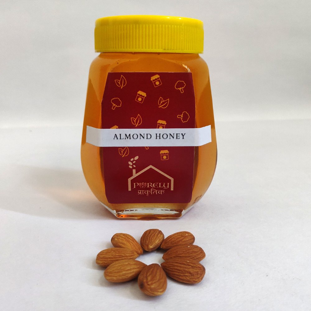 Almond Honey (500g) - Kreate- Jaggery & Honey