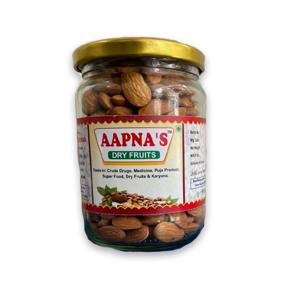 Almonds | Dry Fruits (300g) - Kreate- Dry Fruits & Seeds