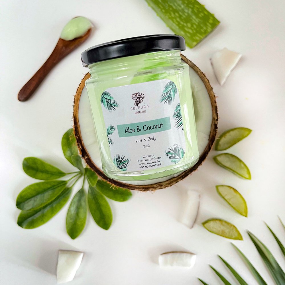 Aloe Coconut Blend Mask - Kreate- Packs & Masks