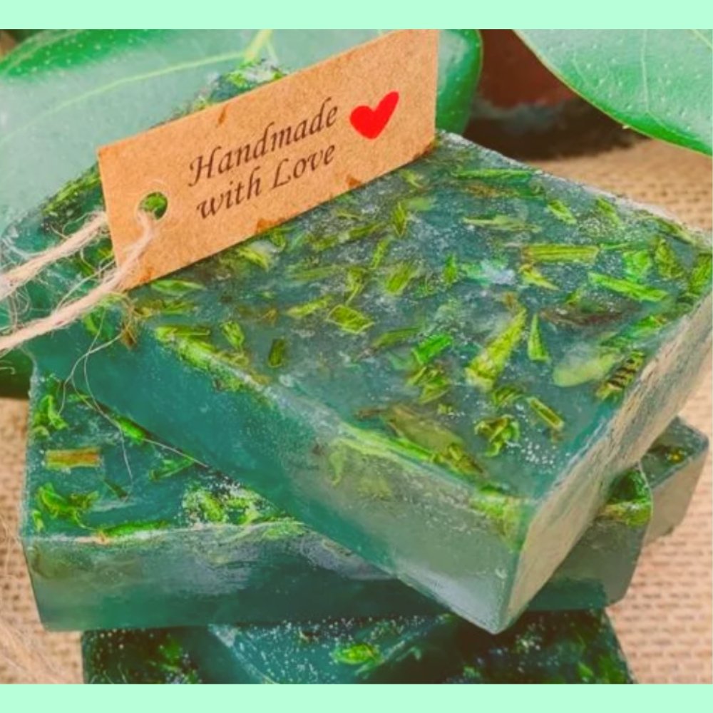 Aloe Vera Basil soap - Kreate- Soaps